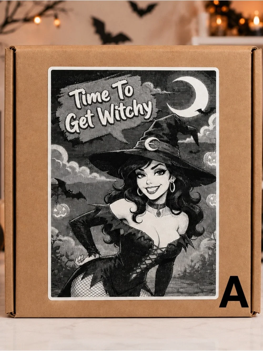 Time To Get Witchy Funny Stickers-100ct.